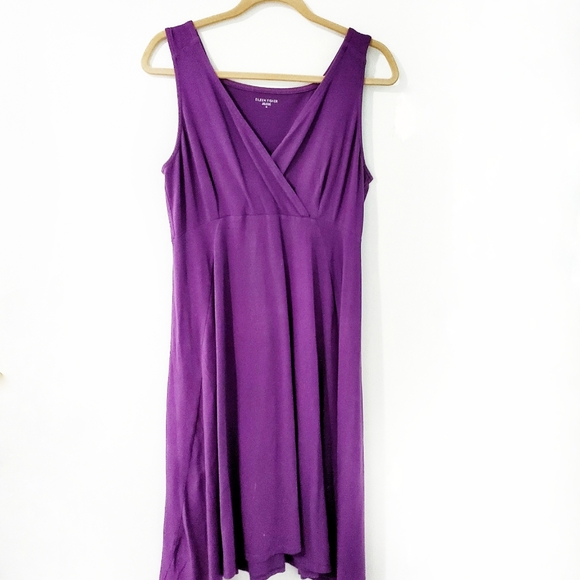 Eileen Fisher Dresses & Skirts - Eileen Fisher V-Neck Organic Cotton Dress
